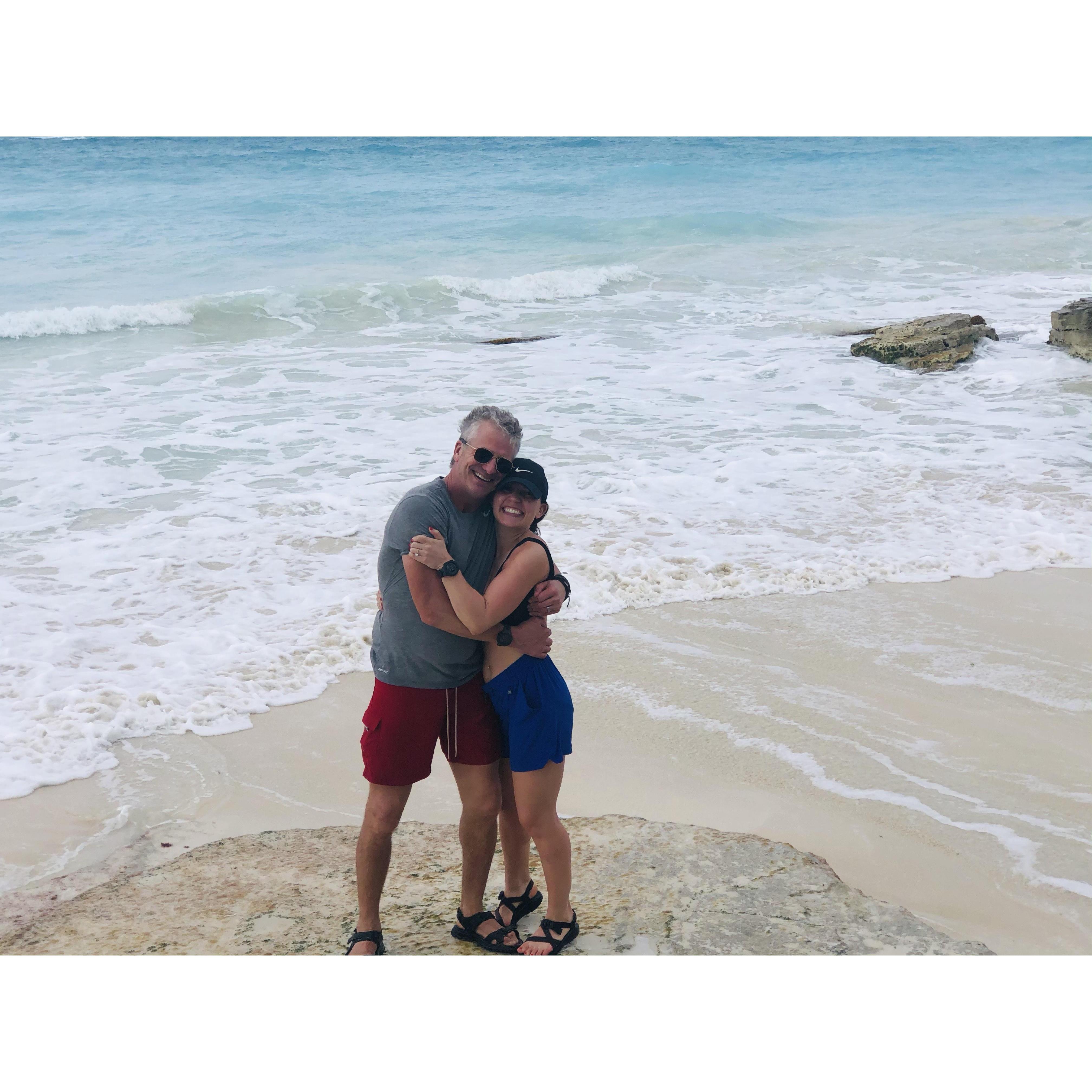 happiness on iguana island in turks!