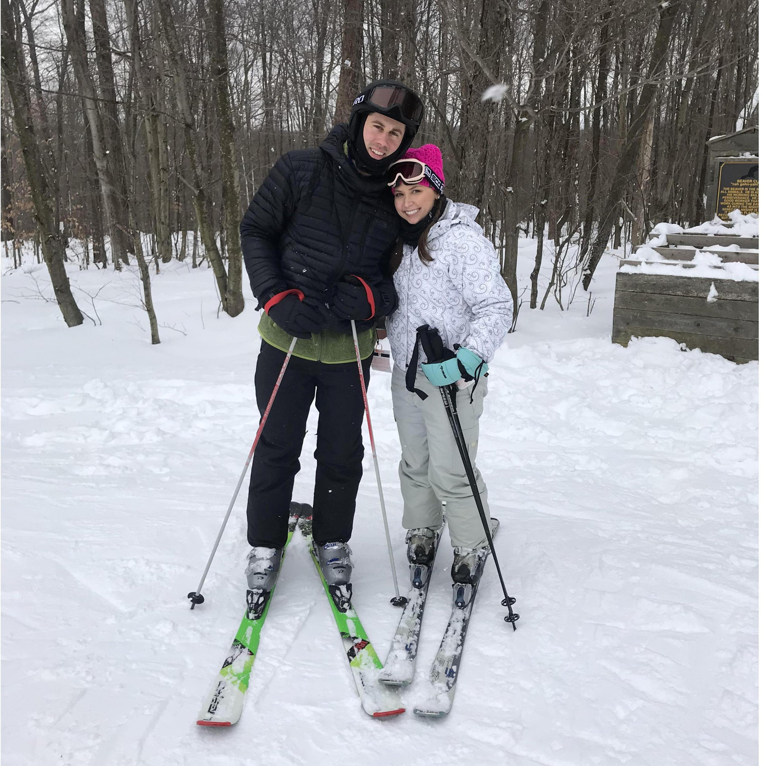 Our first ski trip 🎿