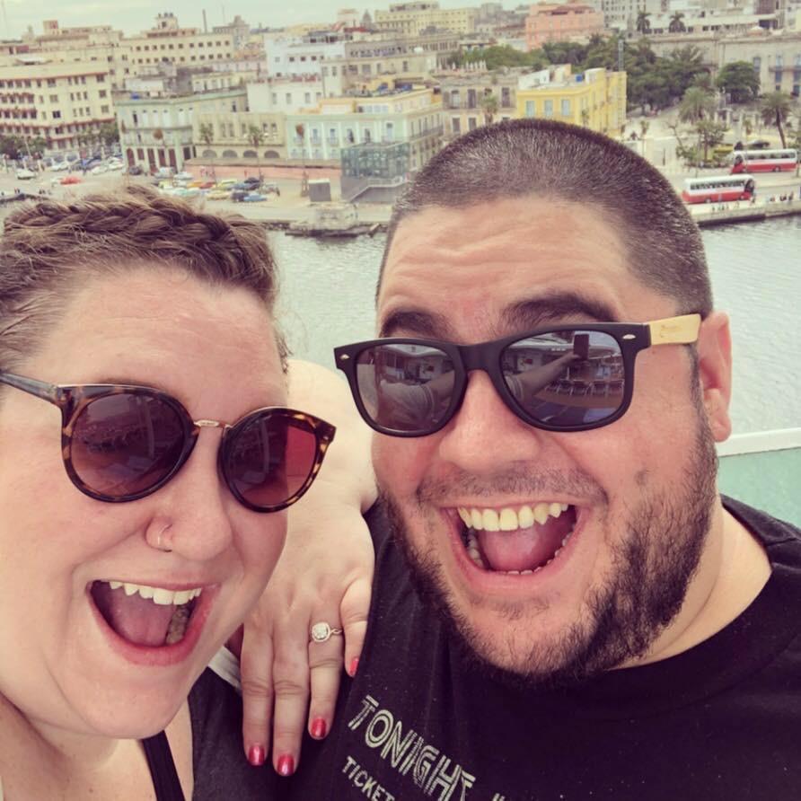 Newly Engaged in Havana, Cuba