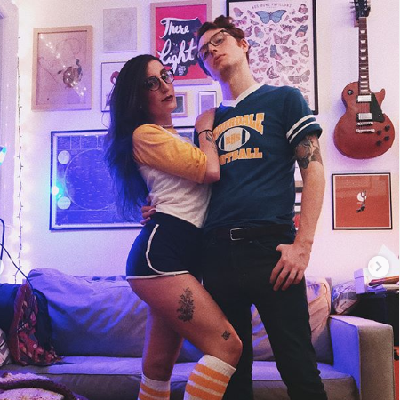 Our 2nd best halloween costume, Archie & Veronica, 2017