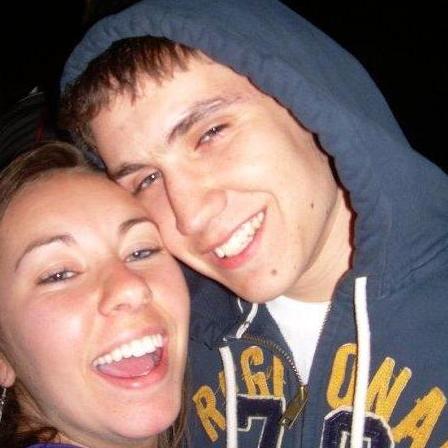 The night of our first kiss at UCONN Spring Weekend, in 2008 :-P