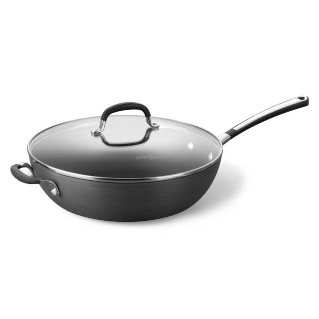 Simply Calphalon Nonstick 12&quot; Jumbo Deep Fry Pan