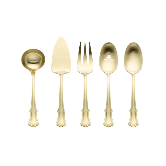 Oneida James Street Satin 5-Pc. Hostess Set