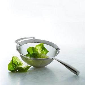 Williams Sonoma Stainless-Steel Strainer, 9"
