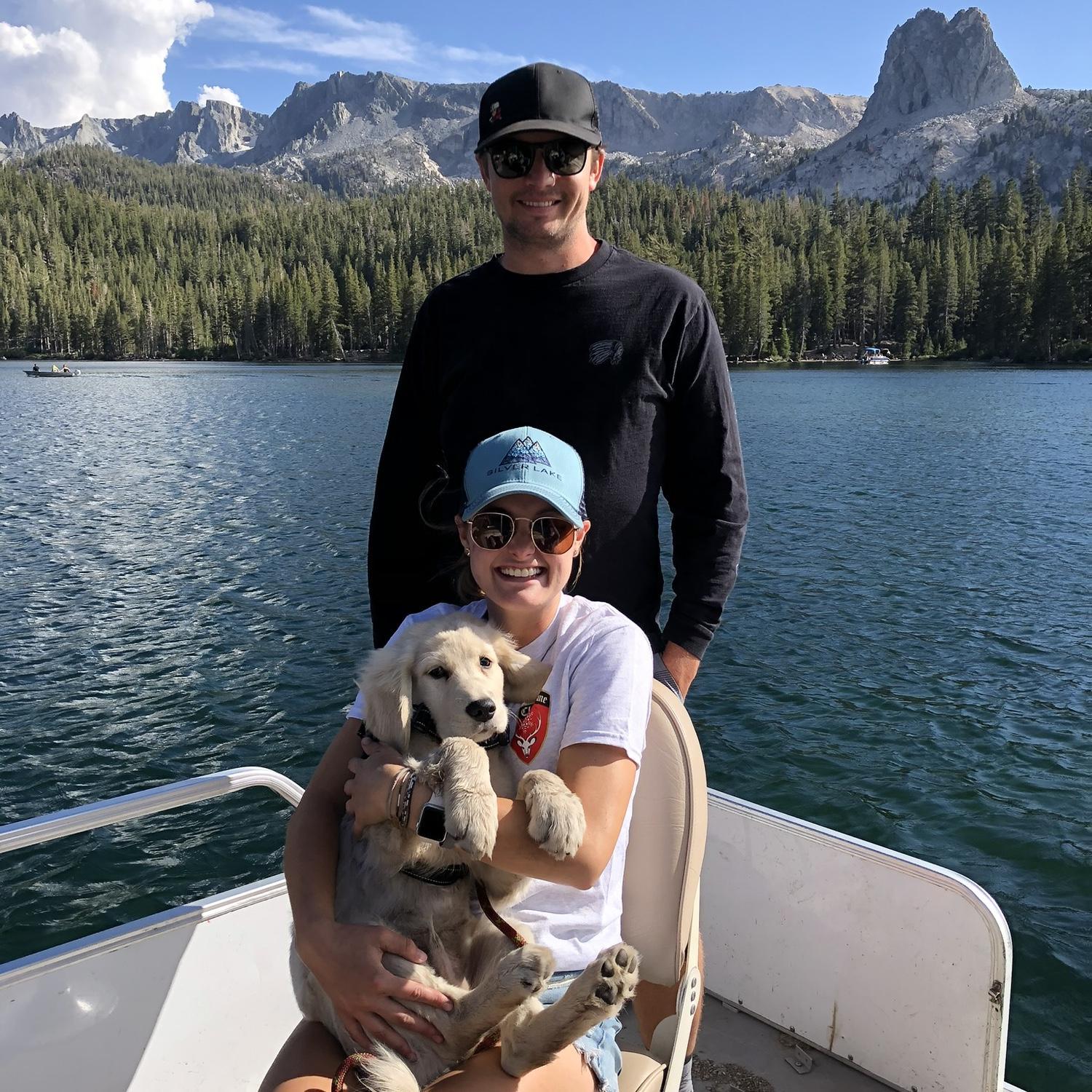 Camping in Mammoth with Coop!