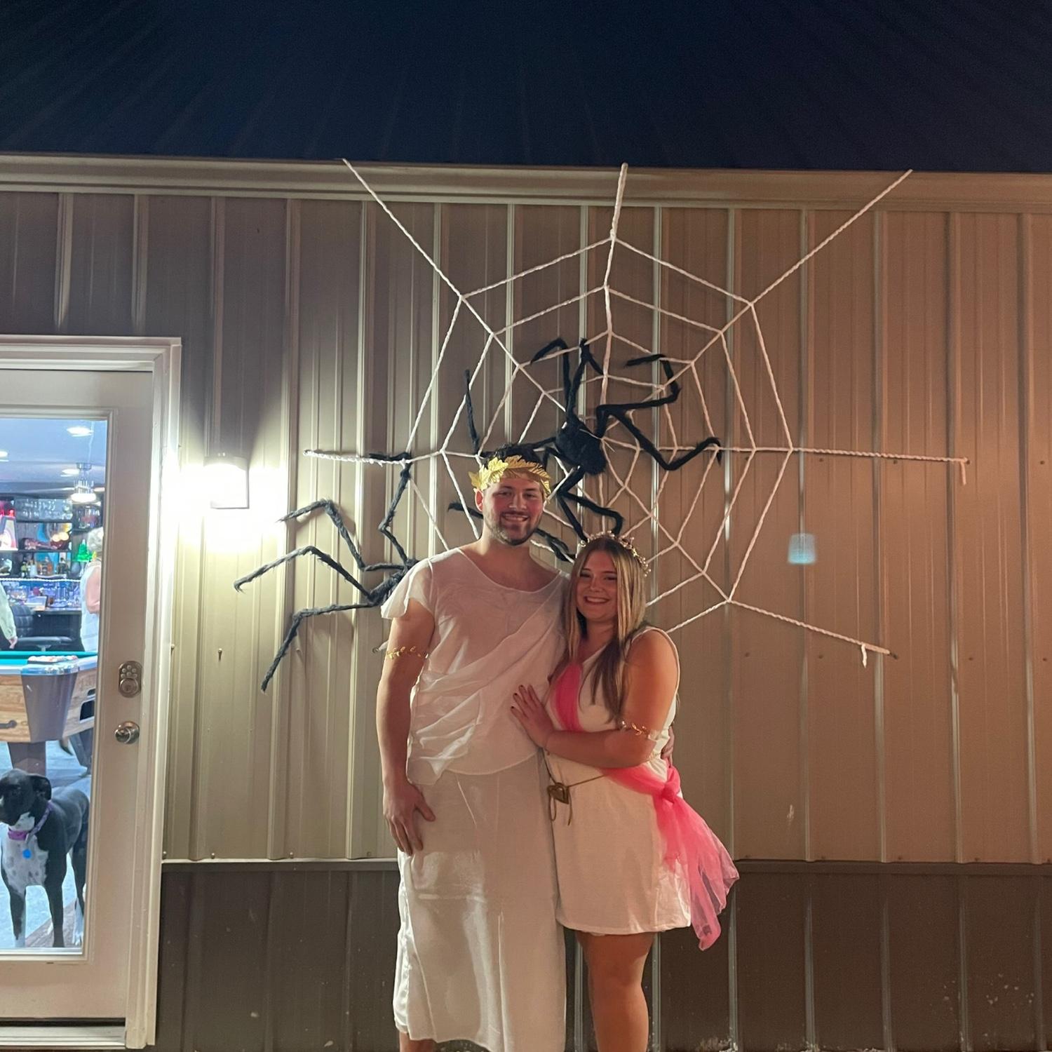 First Halloween party at Mike’s house in 2021