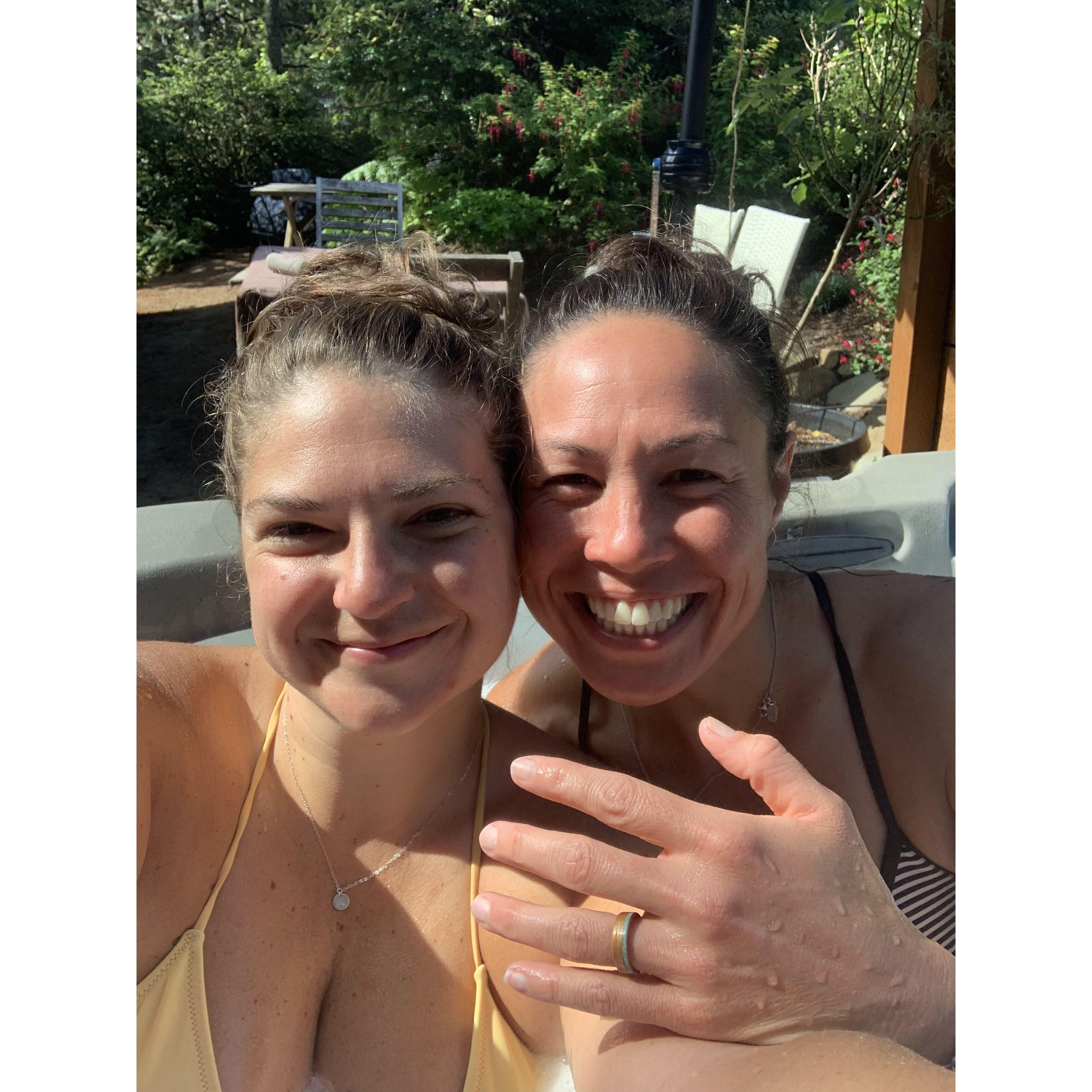 Hot tub time!