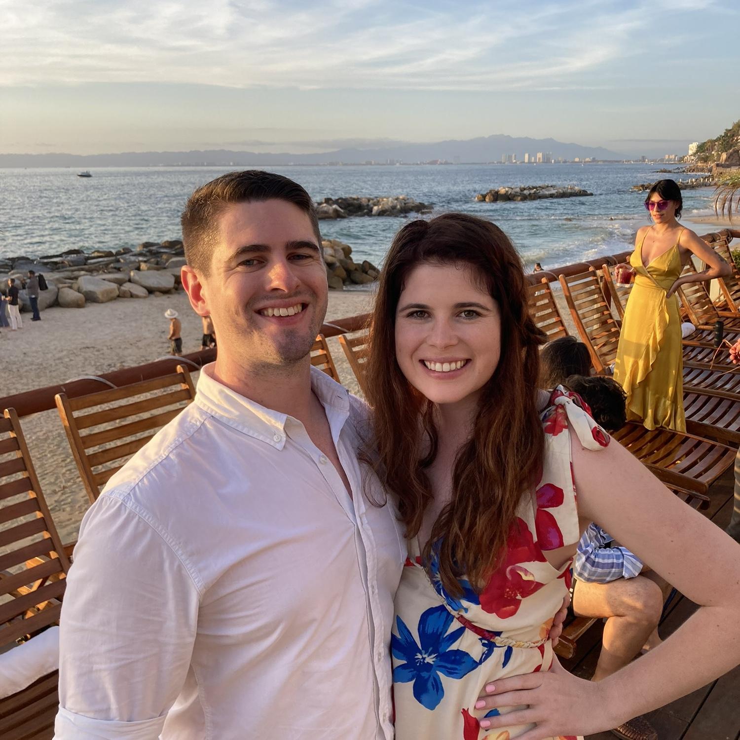 Wes & Lauren fly to Puerto Vallarta to celebrate his sister’s Wedding!