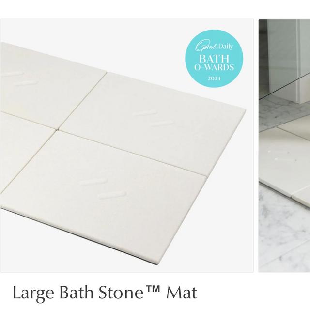 Large Bath Stone™ Mat / Sandstone