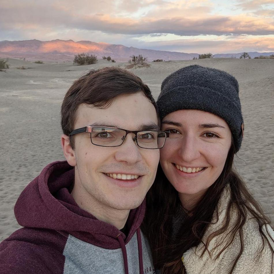 Sunset in Death Valley (how's that for a first trip with Kevin's family?)