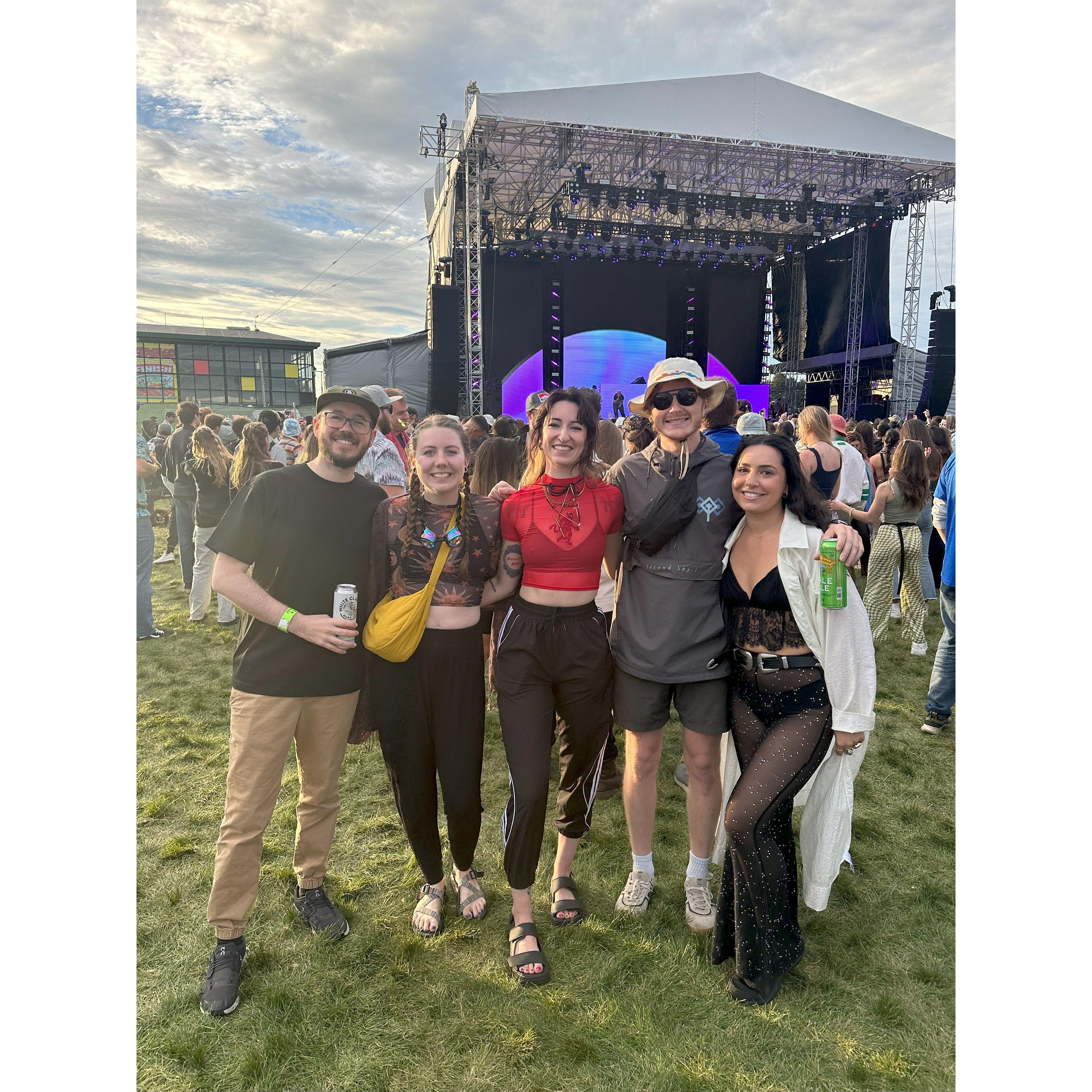 Attending the Breakaway Music Festival with Callie's classmates in Boston!