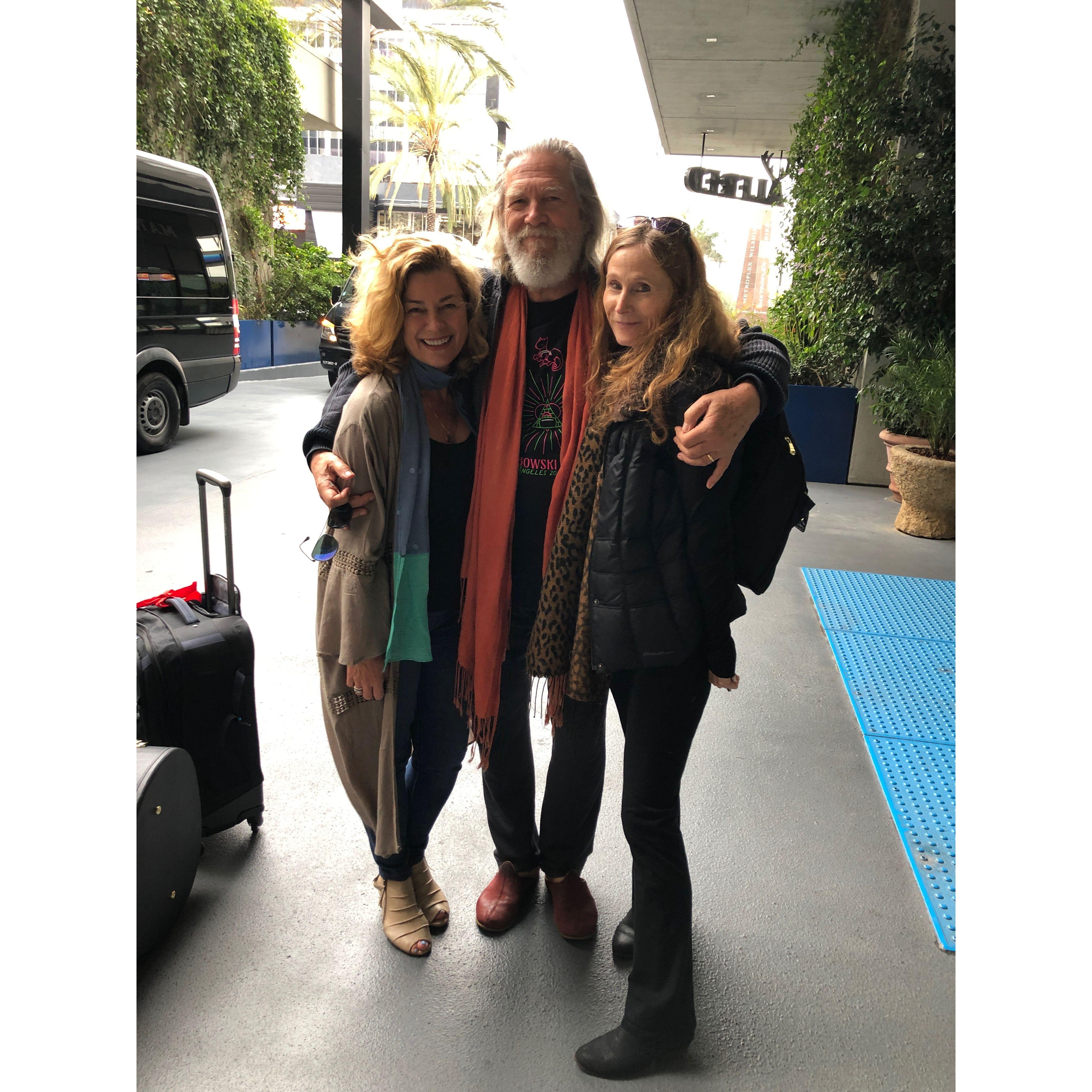 Kimberly , Jeff Bridges and Jan Ingram