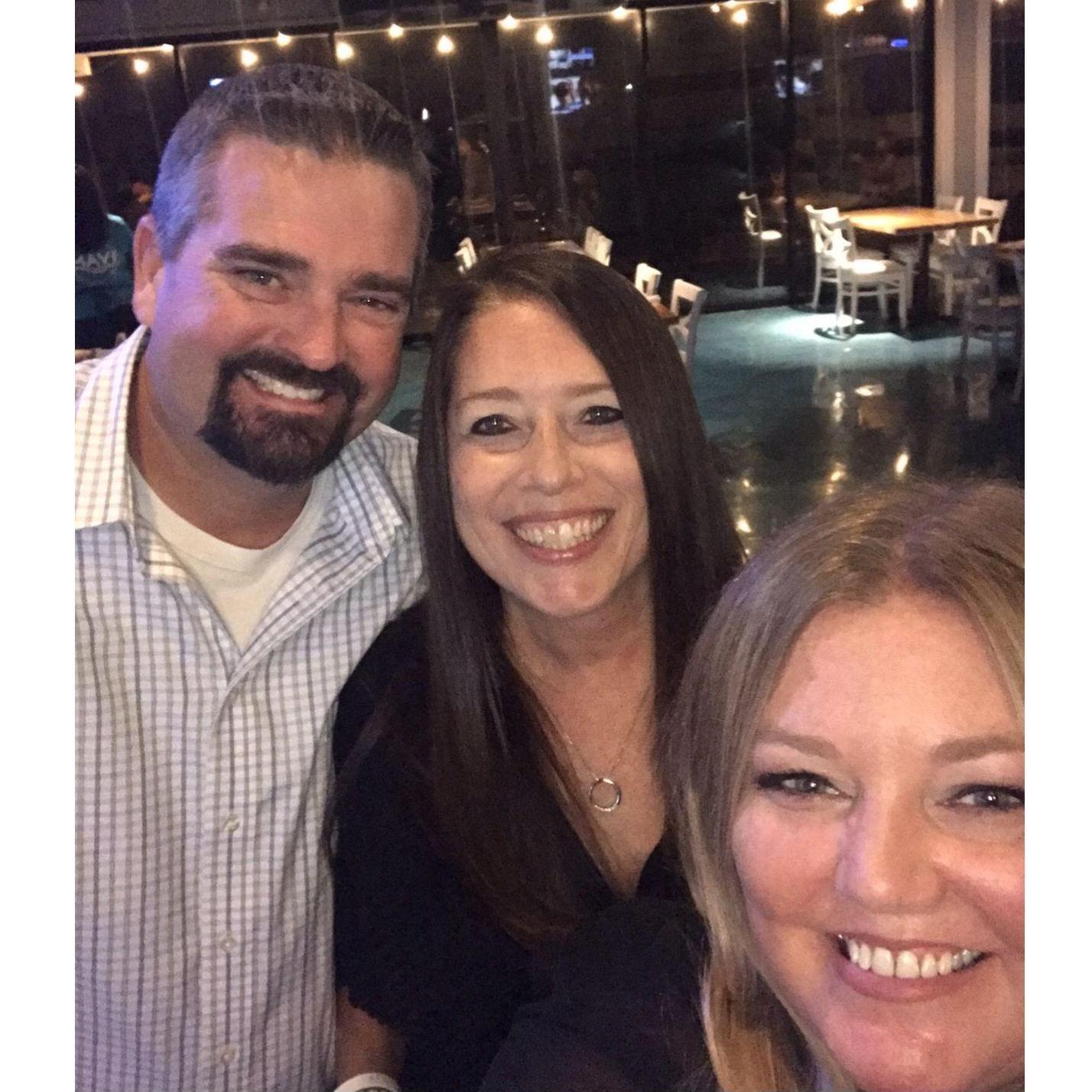 Chris & Angie Arrich at her ~!@th birthday party :-)