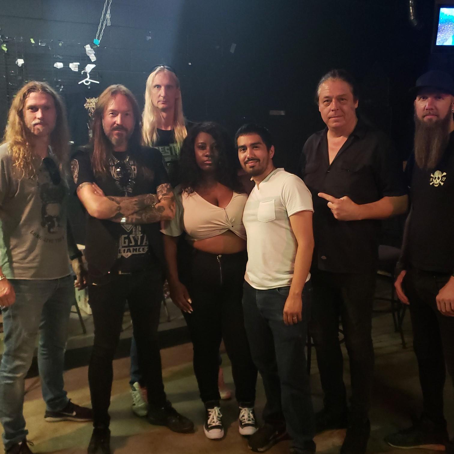 Hammerfall! They are giants compared to us!