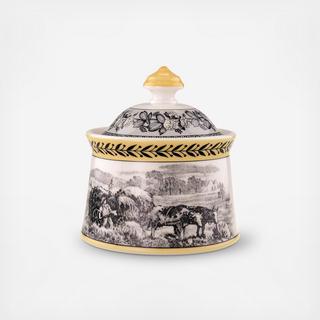 Audun Ferme Covered Sugar Bowl