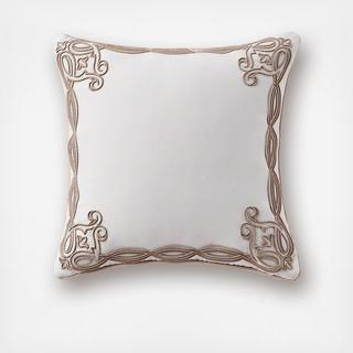 Belissa Embroidered Square Pillow