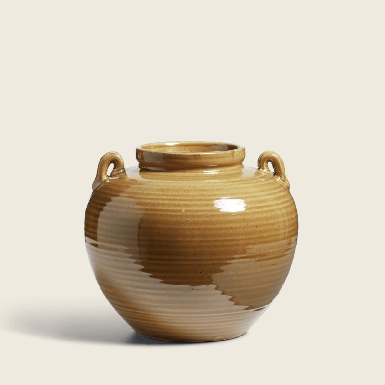 Cicero Pot - Mustard Yellow | OKA