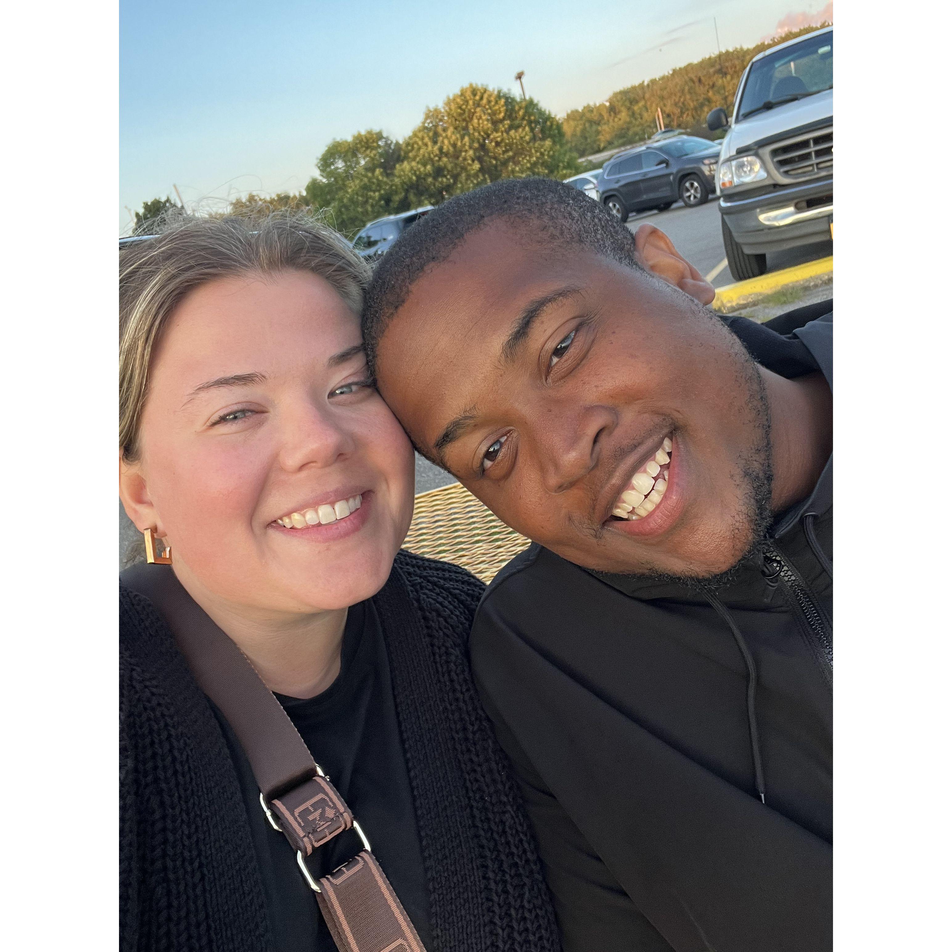 our favorite summer spot - the marina and the cookies & cream ice cream window!
