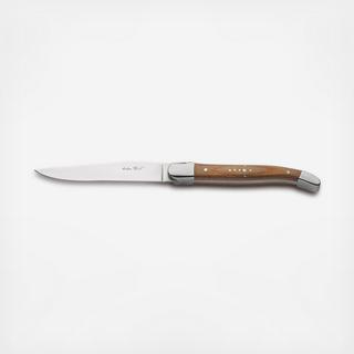 Laguiole Wood Steak Knife, Set of 12