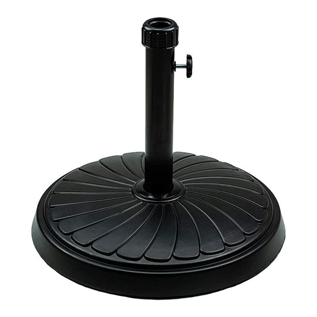 Orgrimmar 22lbs Umbrella Base Heavy Duty Outdoor Living Round Antiqued Patio Market Umbrella Base