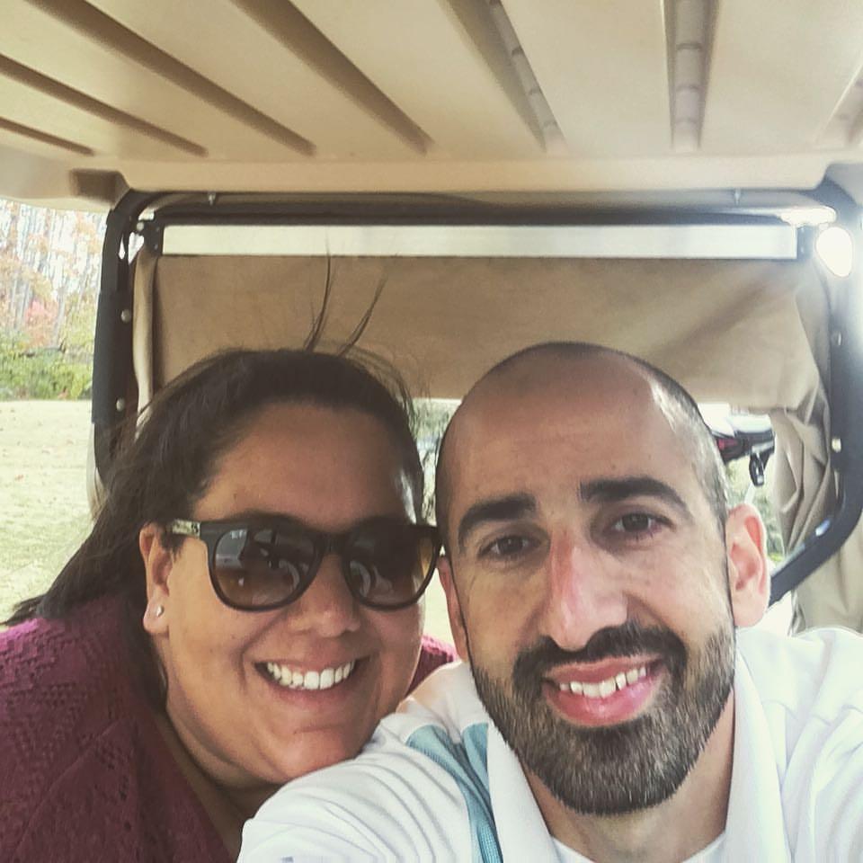 First golf date - November 2017