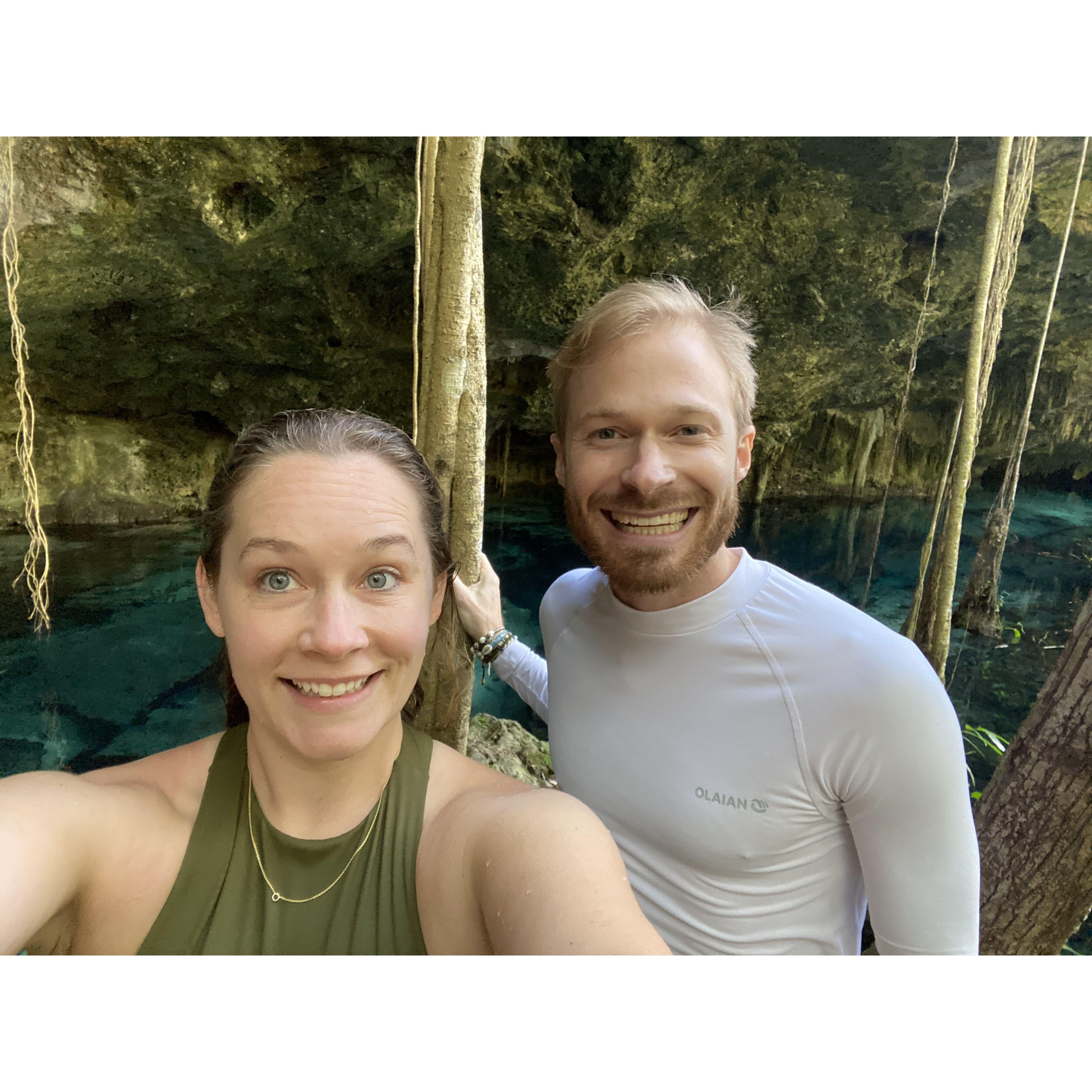 Cenote in Mexico!