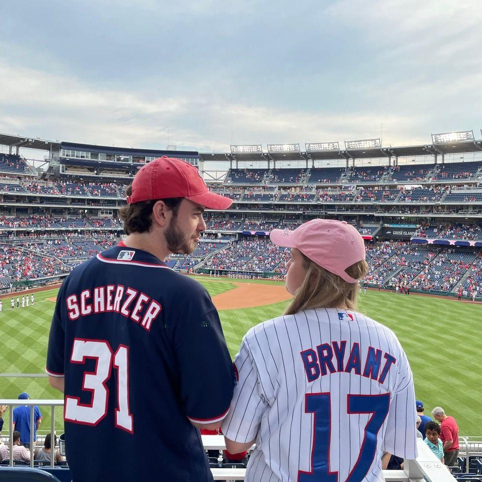 Cubs at Nationals game