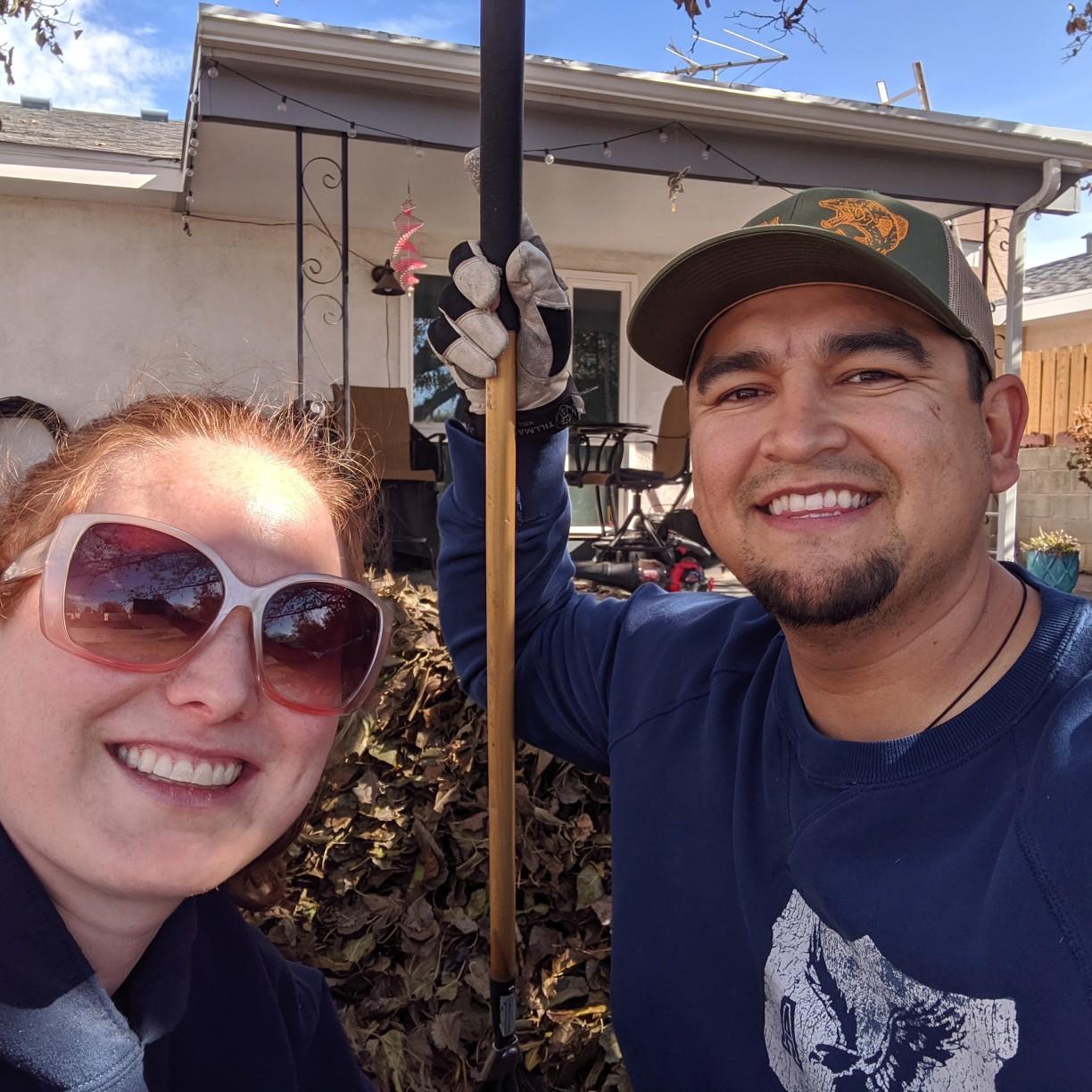 Fall leaves in Albuquerque