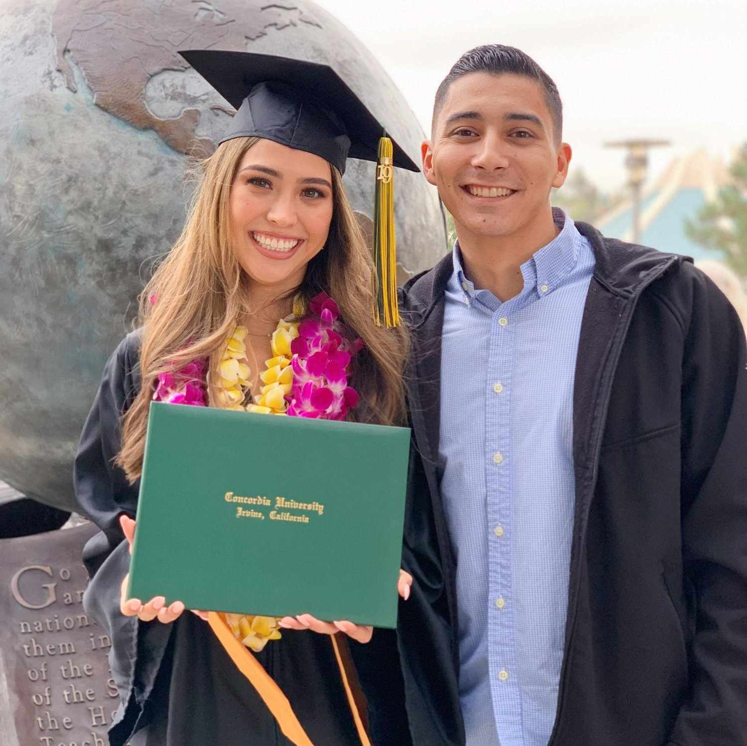 Vanessa's undergrad graduation
