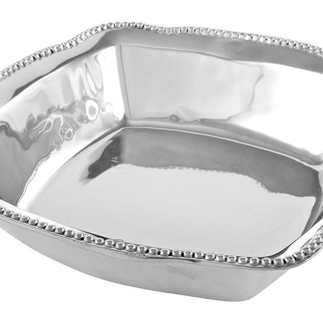 Beatriz Ball 6891 Pearl Casilda Square Pearl Bowl Large