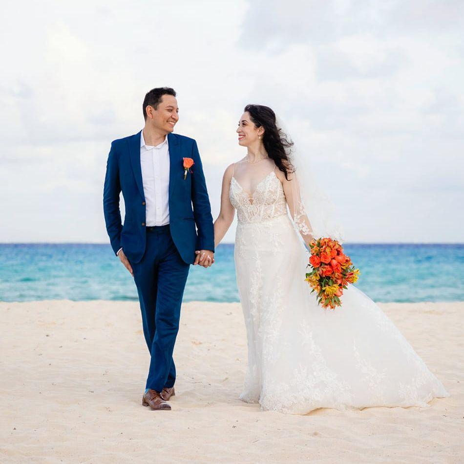 Carolina & Adolfo have been married 1 year! They married on July 27th, 2024 in Playa Del Carmen.