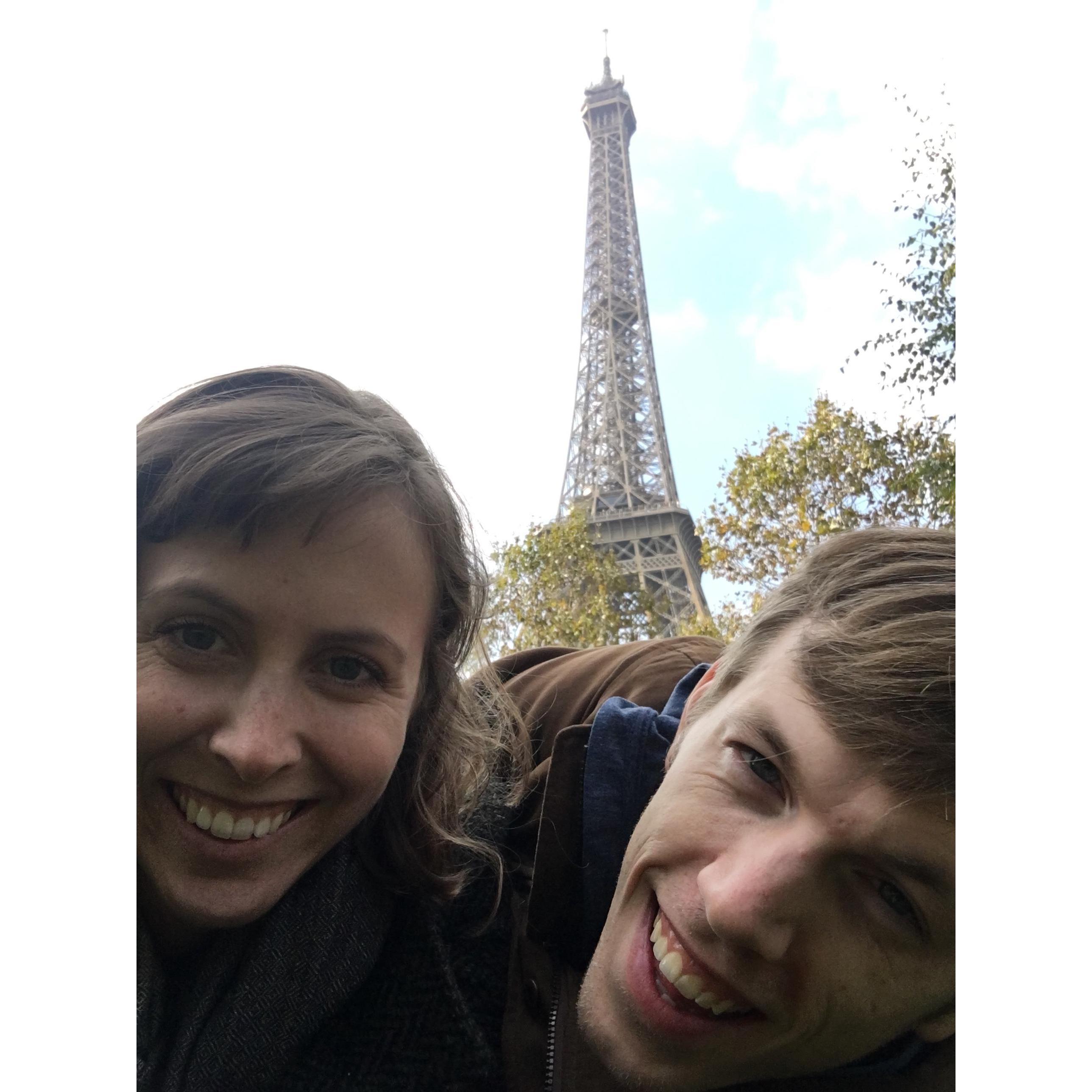 Taking a rest in Paris. 2018