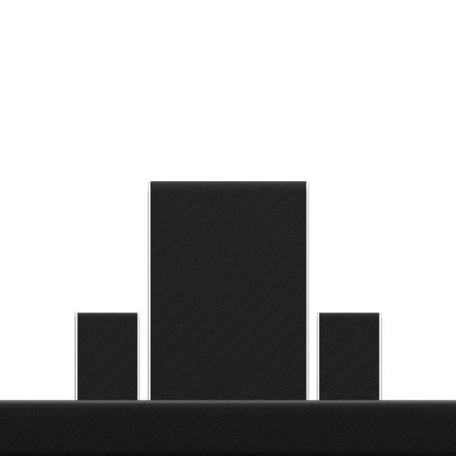VIZIO - 5.1.2-Channel Soundbar System with 6" Wireless Subwoofer and Dolby Atmos - Black
