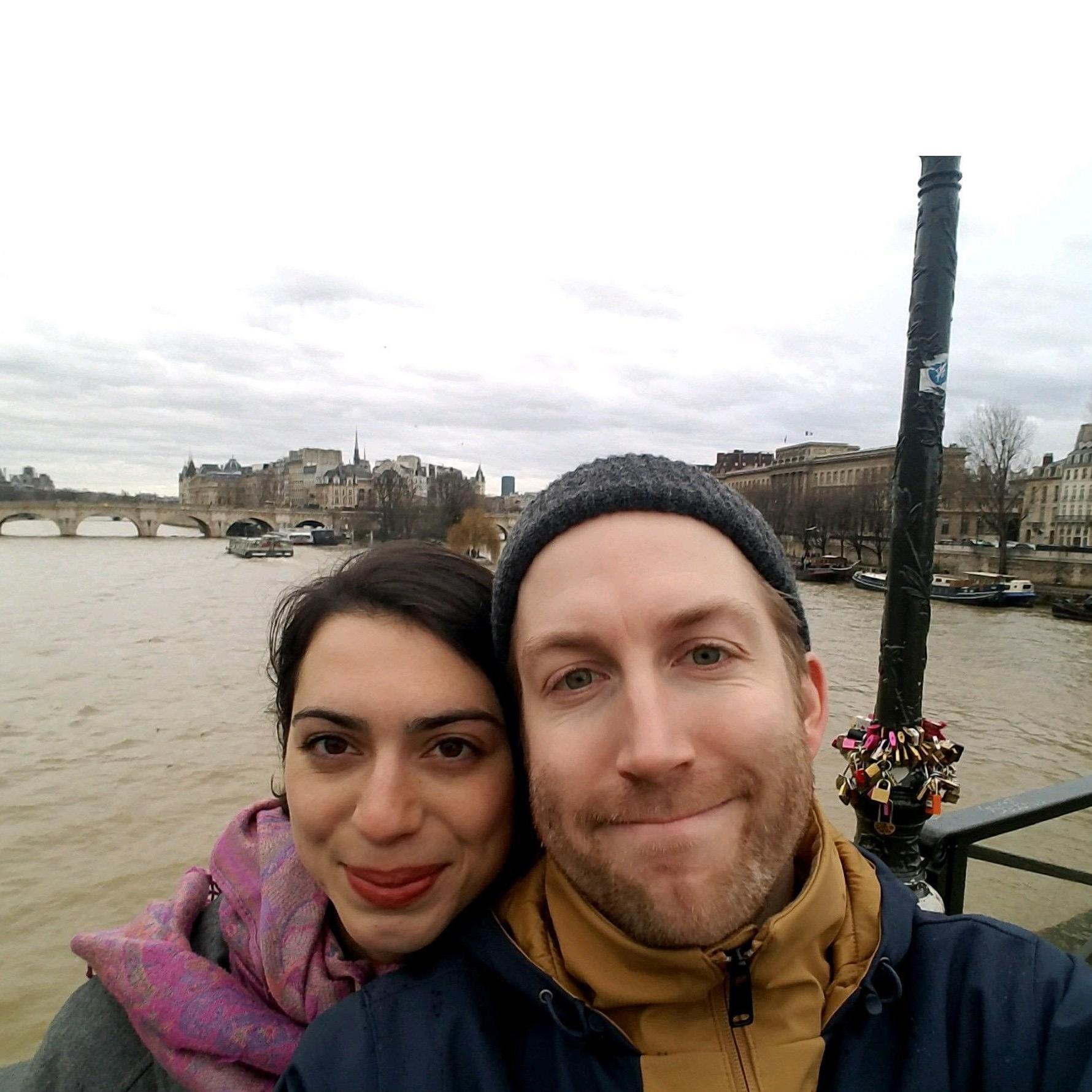 Along the Seine in Paris ❤️