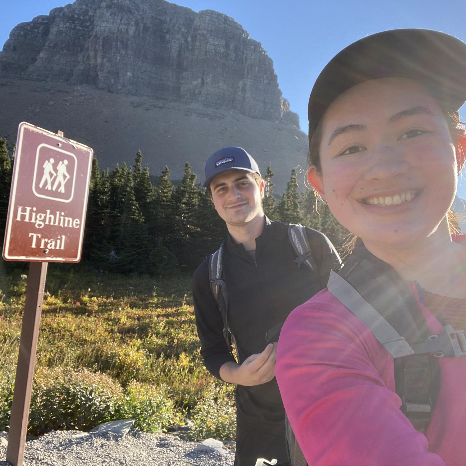 Hiking the Highline Trail in Glacier NP, 2021