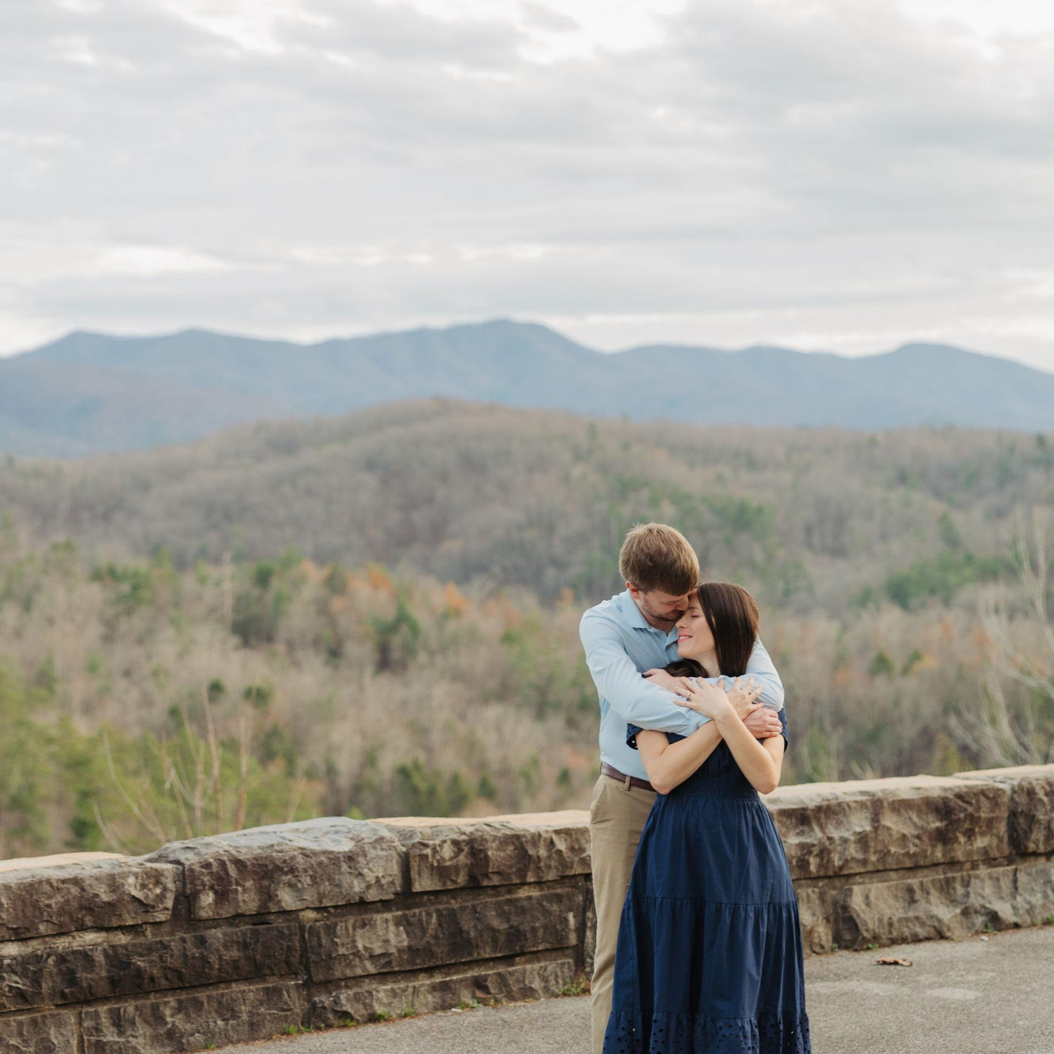 Our engagement photos were taken nearby Ethan's hometown