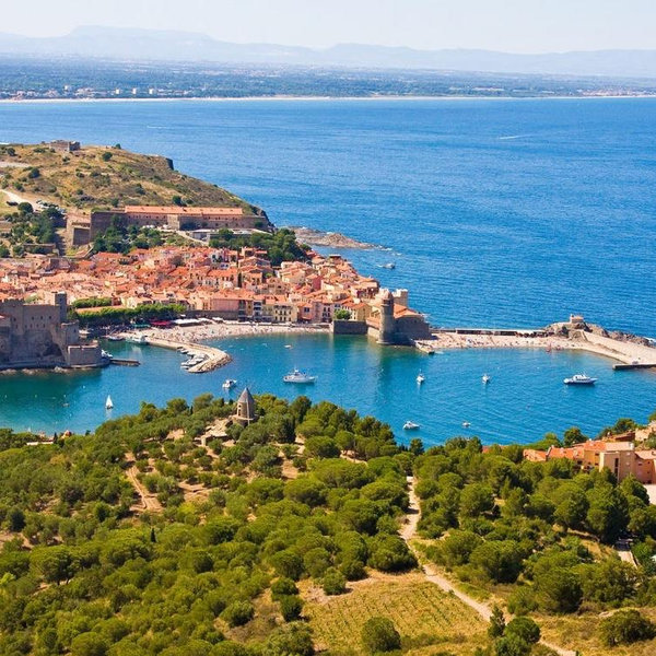 Flight to Collioure, France