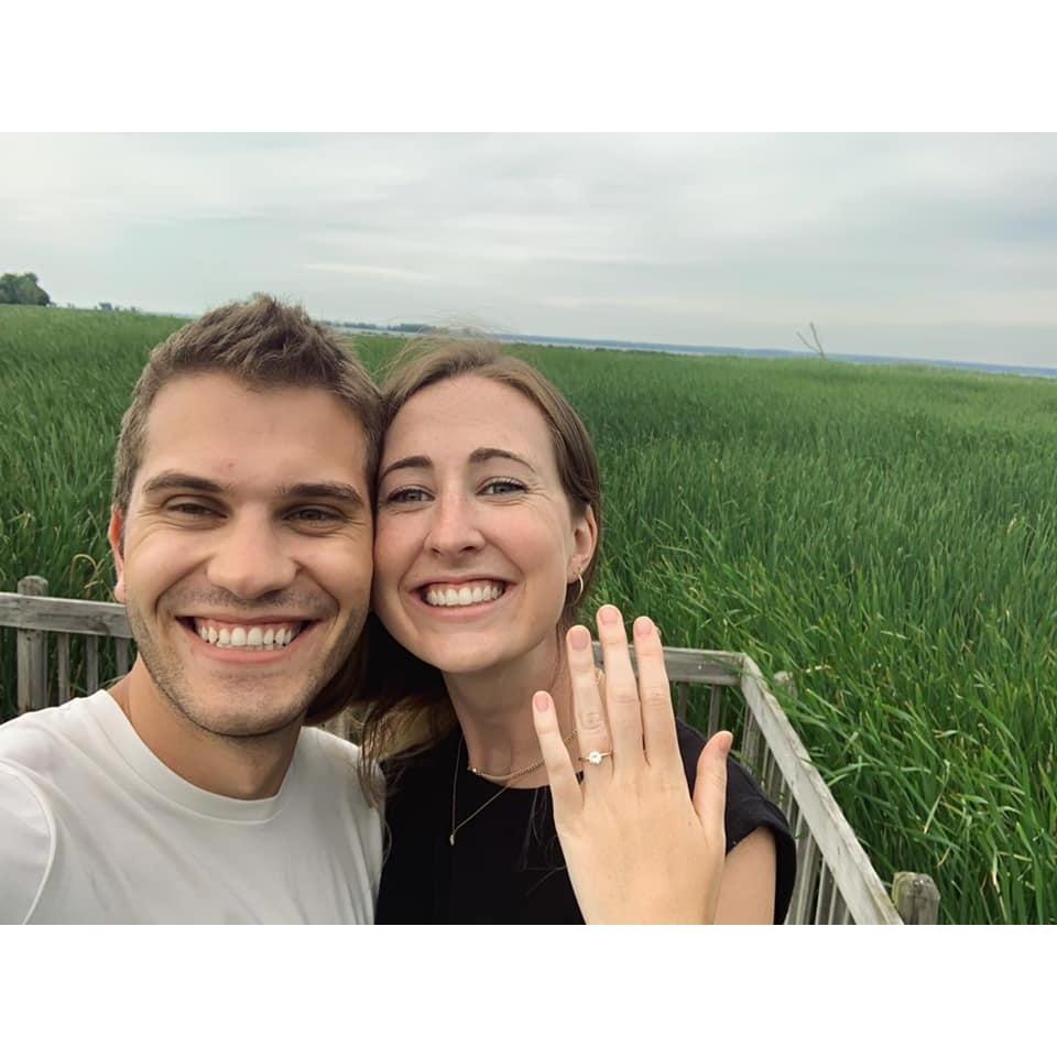 Moments after Margaret said "YES!"