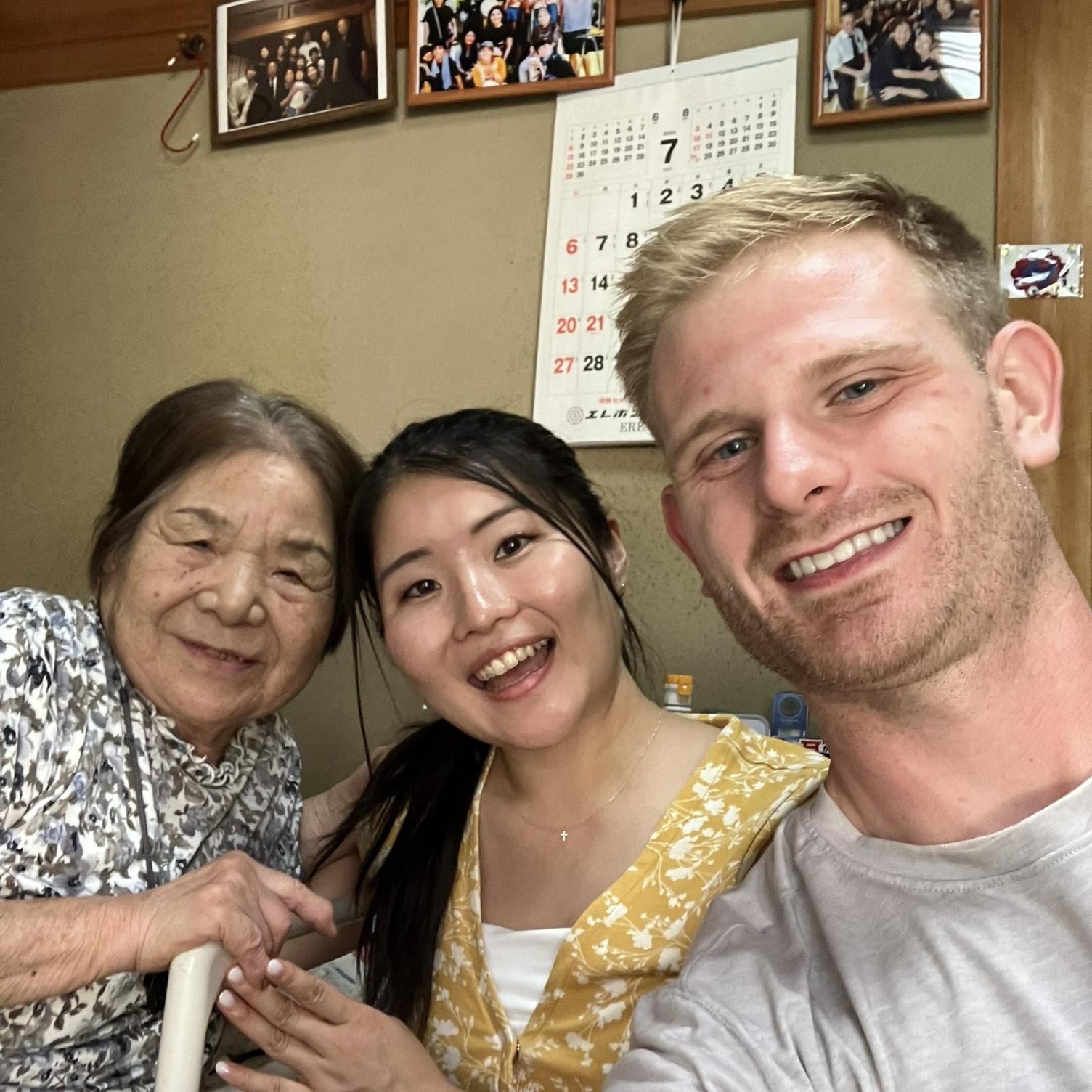 Frank met Mai’s Grandma