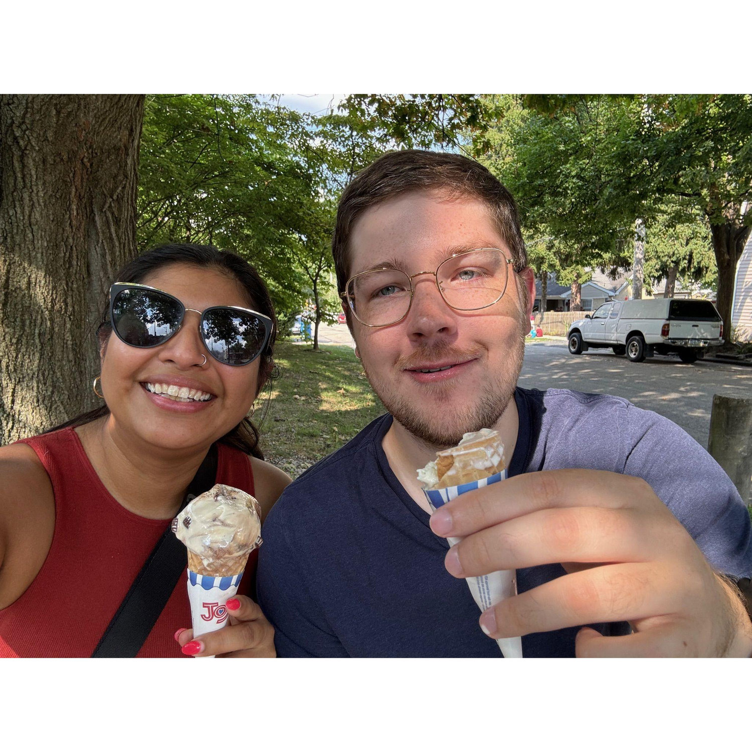 We love an ice cream