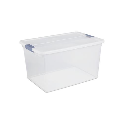 Sterilite® Clearview Latch™ 66 Quart Clear Storage Tote
