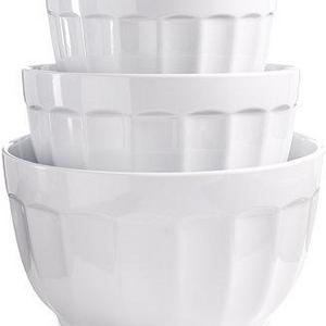 Set of 3 Fluted Melamine Bowls, Created for Macy's