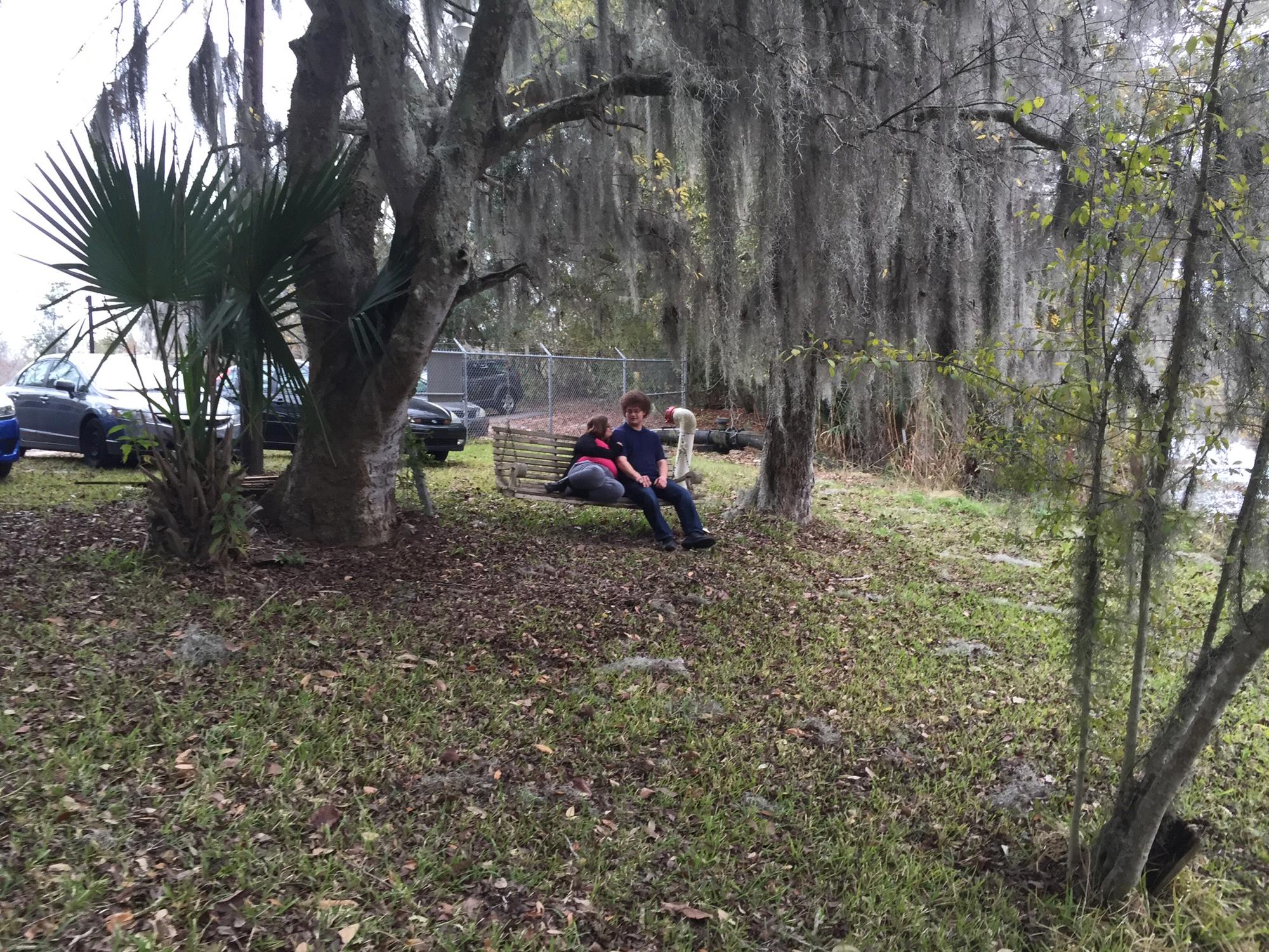 Candid swing photo