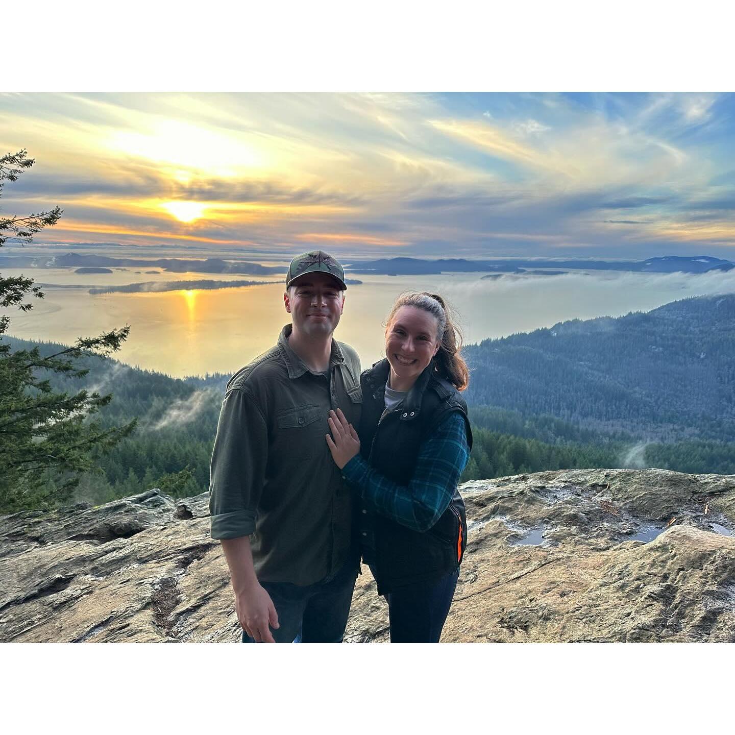 Oyster Dome Trail  in Washington State