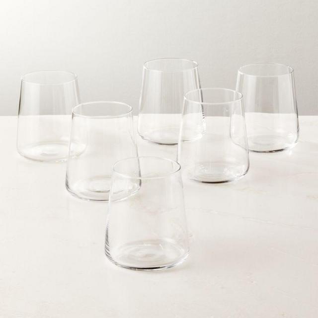 Neat Double Old-Fashioned Glass Set of 6 (Clear)