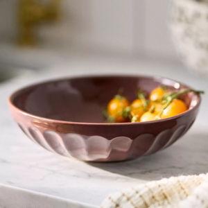 The Latte Stoneware Pasta Bowls, Set of 4: Amelie Edition