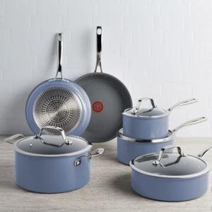 T-fal Excellence Ceramic Non-Stick Cookware Set, 10-piece