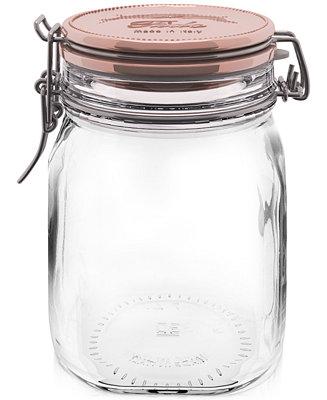 Metallic Fido Storage Jar