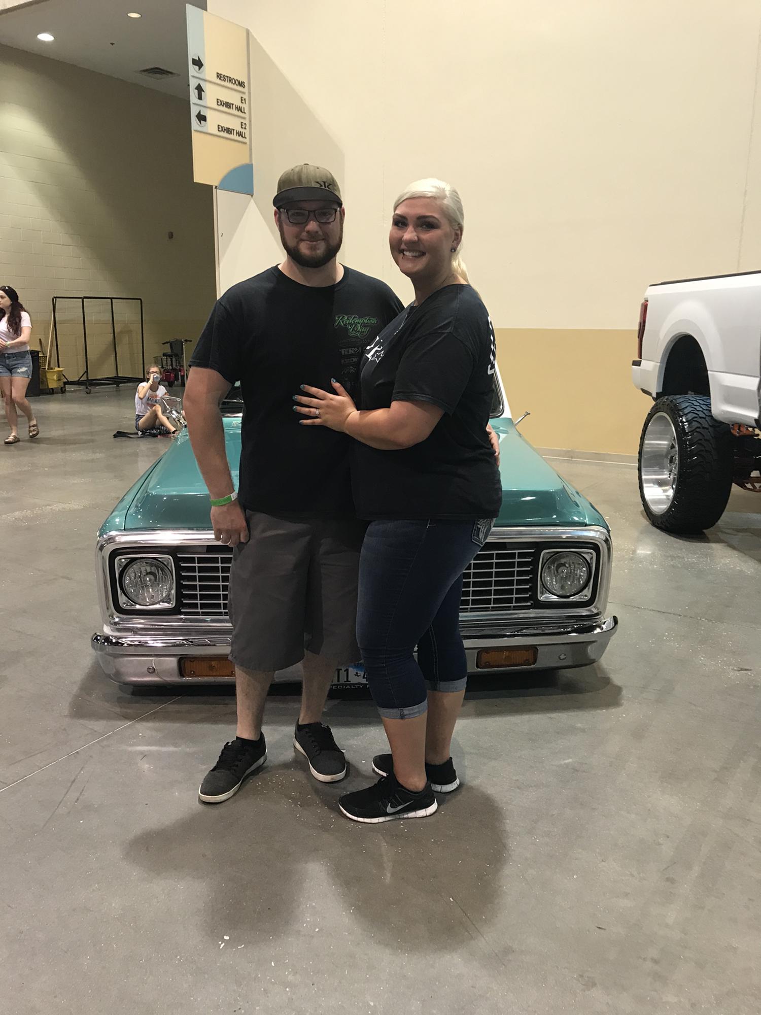 June 25, 2017
The day he asked me to be his wife in front of my favorite truck at Scrapin’ the Coast ♥️