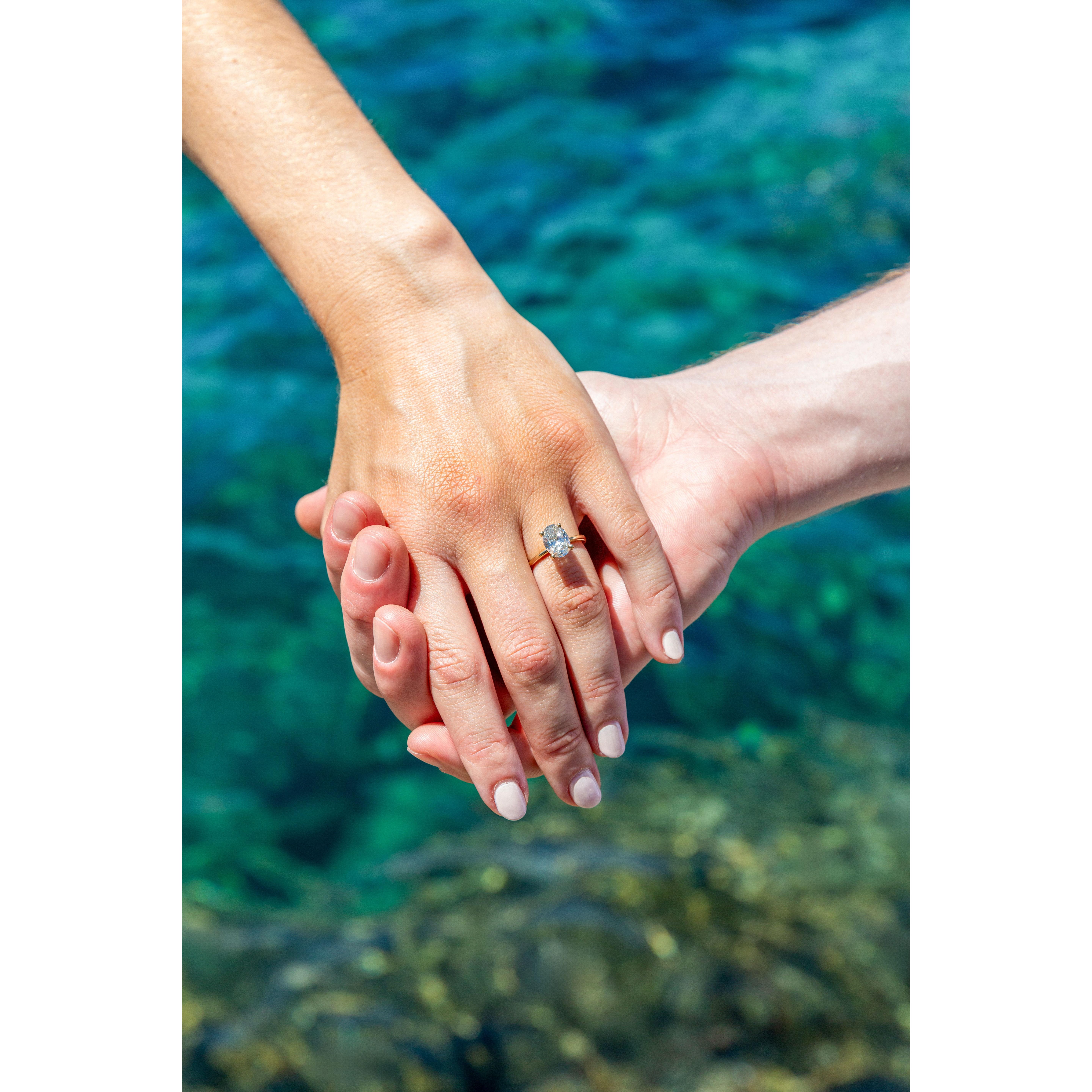 Engaged in Levanto, Italy - June 16, 2024